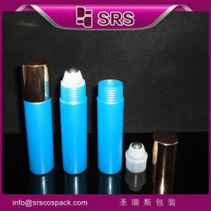 China SRS empty Plastic 16ml Roll On massage Bottle With metal Ball For Eye Care products on sale 
