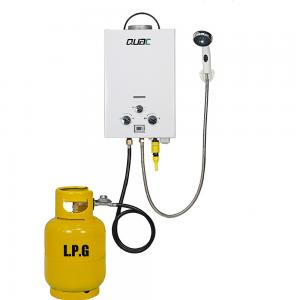 Open Flue Type 6L Camping Gas Water Heater LP Gas Type Australian Certifications