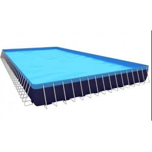 China Lightweight PVC Inflatable Swimming Pool With Metal Frame Home Use Indoor supplier