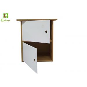 Removeable Cardboard Display Furniture , Paper Office Furniture File Cabinets