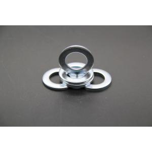 China Metal M5 Plain Steel Flat Washers , Large Stainless Steel Washers For Toys supplier