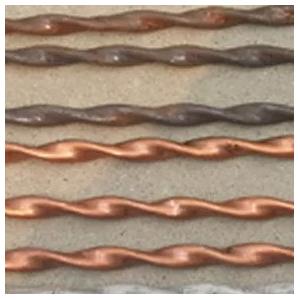 DELLOK Refrigeration Copper Alloy Round Tube Heat Transfer Coefficient EN 10204