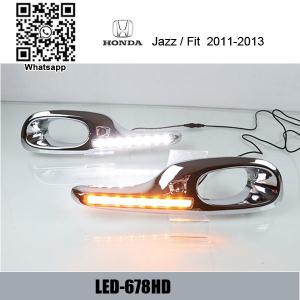 Honda Jazz Fit 2011-2012 DRL LED Daytime Running Light front light for car