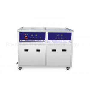 China Double Tank SMT Ultrasonic Cleaning Equipment With Cleaning / Drying Function supplier