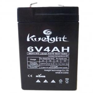 China 6v 4ah Solar Lead Acid Battery AGM Maintenance Free Battery Long Life Storage supplier