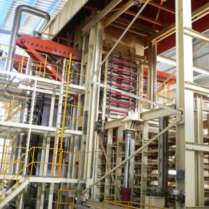 Continuous Pre Press MDF HDF OSB Particle Board Line