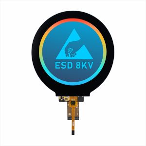 China 3.4 inch Round TFT LCD Display With Capacitive Touchscreen MIPI DSI wholesale