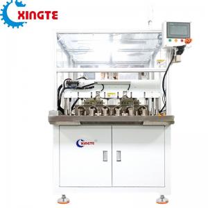 Automobile Industry Motor Armature Coil Winding Machine With Six Station Flyer Winding