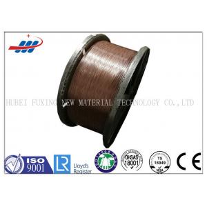 China Corrosion Resistance Copper Coated Steel Wire 1.0mm Dia For Hose Reinforcement supplier