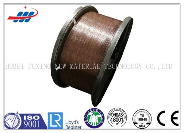 Corrosion Resistance Copper Coated Steel Wire 1.0mm Dia For Hose Reinforcement