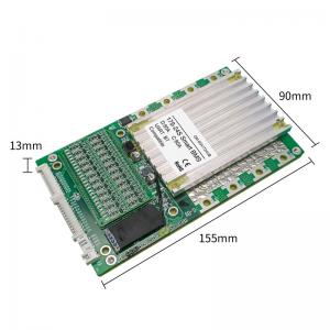 China Smart Battery Protection Board , BMS with balancer 17S-24S 80A With BT UART 60V 72V supplier