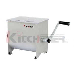 Manual Commercial Meat Mixer Grinder , 50 Lb Meat Mixer With Large Handle