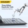 ESSAGER ブルーツ Bluetooth 無線磁気タブレットキーボードケース Ipad 10 ES-JP03