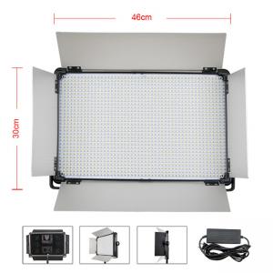 Digital Display LED Soft Panel Light Bi Color 3200k 5500k Full Metal 120watt Phototgraphy Lamp