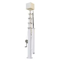 China 6m 7m Customized Height Manual Telescoping Mast Pole For Solar Surveillance Trailer on sale