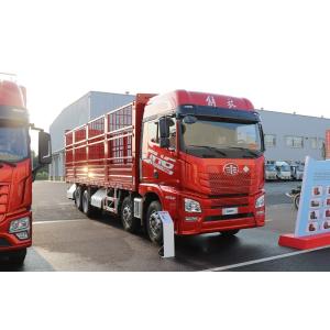 Used Cargo Trucks For Sale In China Jiefang CNG 460hp Heavy Duty Single And Half Cab
