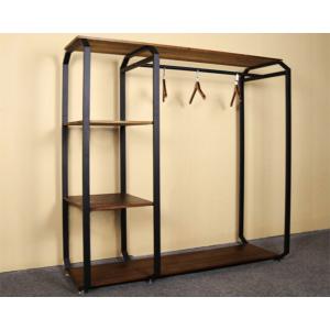 Customized Design Garment Storage Rack / Industrial Clothing Rack Easy Assemble