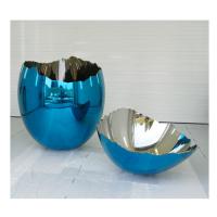 China ODM Polished Stainless Steel Broken Shell Egg Sculpture on sale