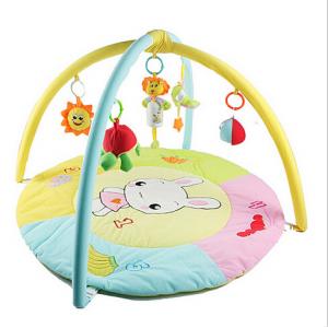 China Personalized Rabbit Bunny Baby Activity Play Gym with Soft Material supplier