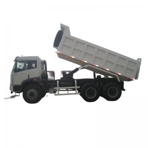 China FAW Jh6 8*4 Dump Truck Transporting Construction Waste