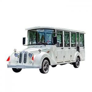 China Classic Vintage Sightseeing Bus 11 Seats Closed Electric Edition supplier