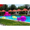 China 1m 1.2m Violet PVC Mirror Balloon for Pool Party Decoration wholesale