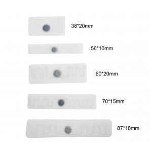 China 56*20mm Adhesive Clothing Sticker Textile Material / UHF Laundry Rfid Tags supplier