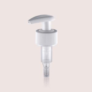 China JY302-01 Smooth Plastic Lotion Pump Of Left & Right Twist Lock With Small Actuator supplier