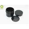 China 150g Thick Wall Body Butter Jars Round Black PP Plastic Body Polish Containers wholesale