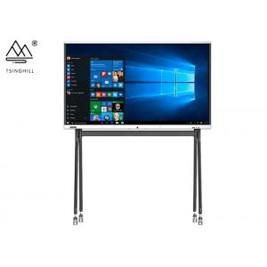 China Android ROM 32G 65'' Touch Display Interactive Meeting Room Screens Black supplier