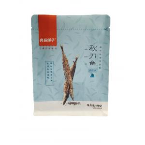 Water Proof Custom Printed Food Packaging Laminated Pouch For Snack Fish