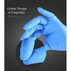 China Medical 3.5mg Nitrile And Latex Gloves Powder Free supplier