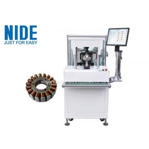 China Automatic Table Fan Multi Poles Stator Winding Machine / Machinery For External Armature supplier