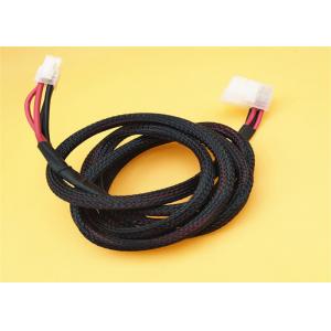 China 39-01-2120 4.2mm Pitch 12pin Molex To White 4pin 43025-0400 3.0mm Wire Harness With Braid supplier