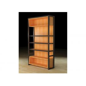 Light Duty Wooden Display Cabinets , Wall Hanging Display Case For Retail Store