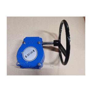 China single stage worm-gear actuator speed reducer for pneumatic butterfly valve gearbox supplier
