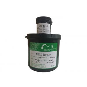 China LED / PCB Printing Ink Green Color Thermal Curable Solder Resist Mask PCB Ink supplier