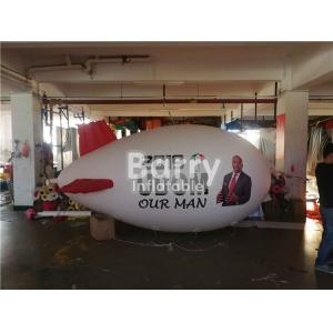 Large Advertising Airplane Balloon Inflatable Blimp With Custom Logo Printing