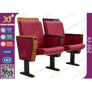 China Molded Foam Low Back Stadium Theater Seating With MDF Writing Pad Spring Return​ supplier