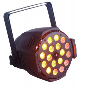 China Waterproof Ip65 Ip Rating Dmx Dj Disco Led Lighting , 6 In 1 18pcs*10W Led Par Can Light With Zoom supplier