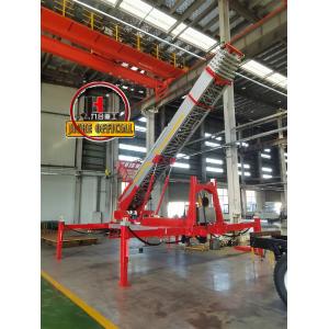 China 45m Upper Aerial Ladder Truck With Separate Gasoline Engine Power Hydraulic Boom Lift Aerial Manlift Work PlatformTruck supplier