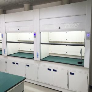 downflow One Piece 62dB Laboratory Fume Hood coated color steel