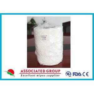 Spunlace Non Woven Roll Direct Spread Cloth Bamboo Fiber For Wet Wipe Production