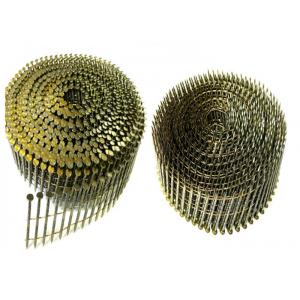 1-1/2" Length Metal Wire Nails Galvanized Smooth Spiral Shank Roofing Coil Nails