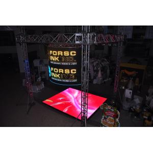 China Energy Saving Transparent Led Display , P20 LED Curtain Display Easy To Install supplier