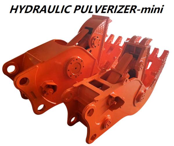 4-9ton Concrete Excavator Pulverizer Attachment 360 Degree Rotation For Liugong Sany