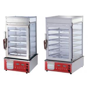 China 220V Restaurant Cooking Equipment Full Vision Glass Food Warmer Display Case supplier
