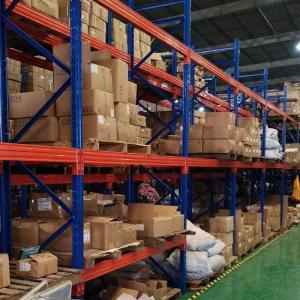 China 5000kg Logistics Rack Four Layer Selective Pallet Racking System supplier