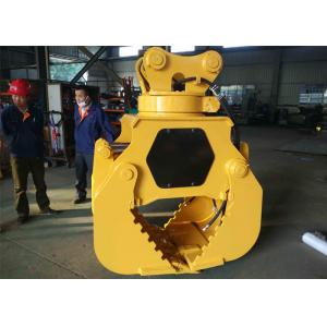 Customized Mini Excavator Attachments Q345B Hardox Material Worm Pump Double Cylinder