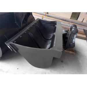 OEM Hydraulic Tilt Bucket BSP 1/4" 3/8" Hose Fittings Long Durable For Removing Soft Soil